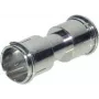 Conector macho doble de alimentación ShiverPeaks 85203-1 — adaptador doble compacto