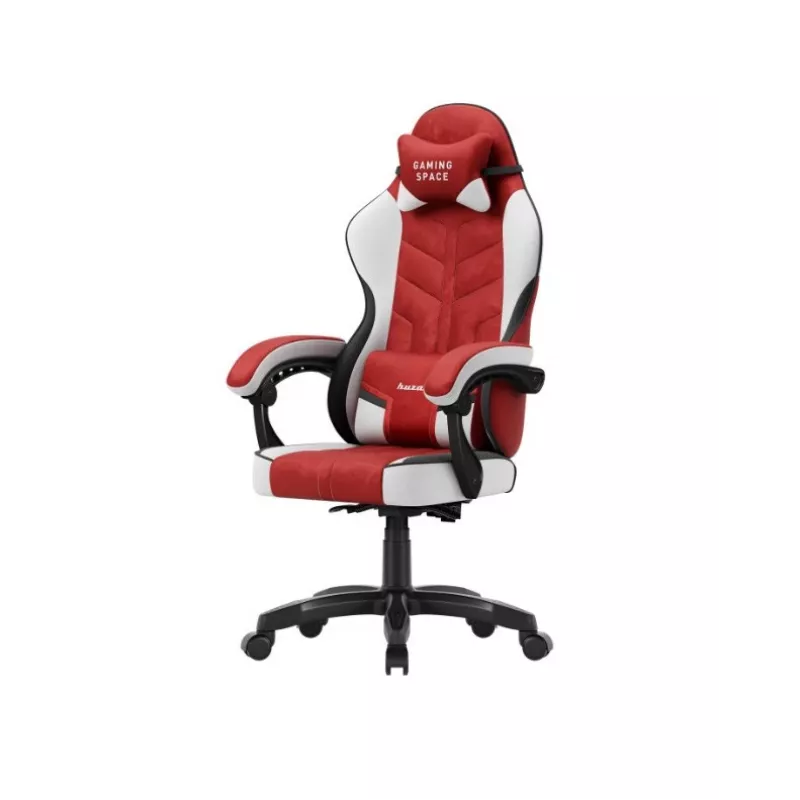 Silla gaming huzaro Force 2.7 Rojo – asiento racing ergonómico, reposabrazos ajustables, reclinación y ajuste de altura