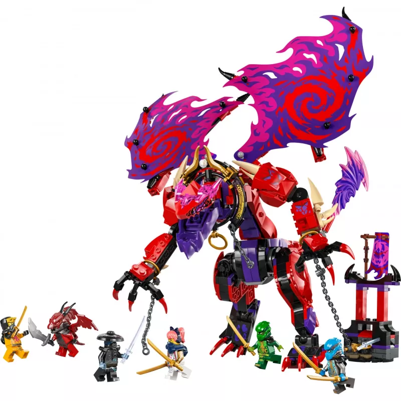 LEGO NINJAGO 71832 Thunderfang Dragón del caos