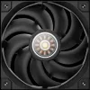 Ventilador de carcasa Deepcool FT12 120mm - Negro
