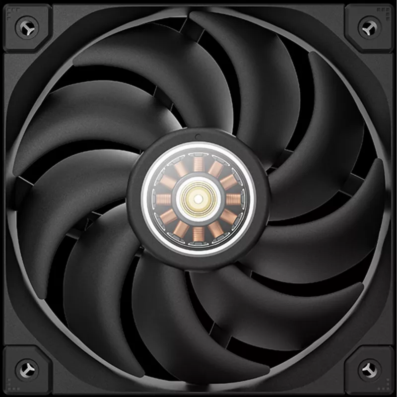 Ventilador de carcasa Deepcool FT12 120mm - Negro