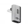Adaptador USB-C Goobay vertical 90° corto USB4 - conector macho (74442)