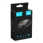 iBOX i007 ratón óptico con cable, negro