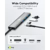Hub USB slim de 4 puertos Goobay USB-C a/USB-A 5 Gbit/s - -Plug> 1x (76562)