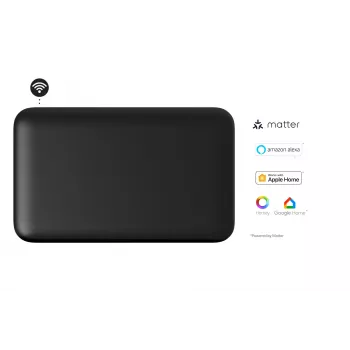 Emisor térmico inteligente WiFi de panel Mill Invisible | PA700WIFI4B | emisor térmico de panel | 700 W | para estancias de hasta 9-12 m² | negro | IPX4