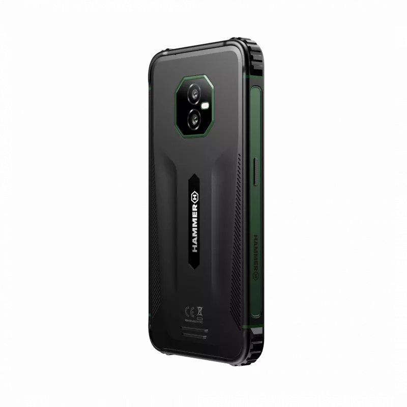 Hammer Ranger 4G smartphone, IPS de 6,1 pulgadas 720x1560, 6 GB de RAM, 256 GB, Android 15, Dual SIM, verde