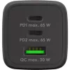 Goobay 64753 Cargador para dispositivos móviles Auriculares - Smartphone - Tablet Negro AC Carga rápida Interior (64753)