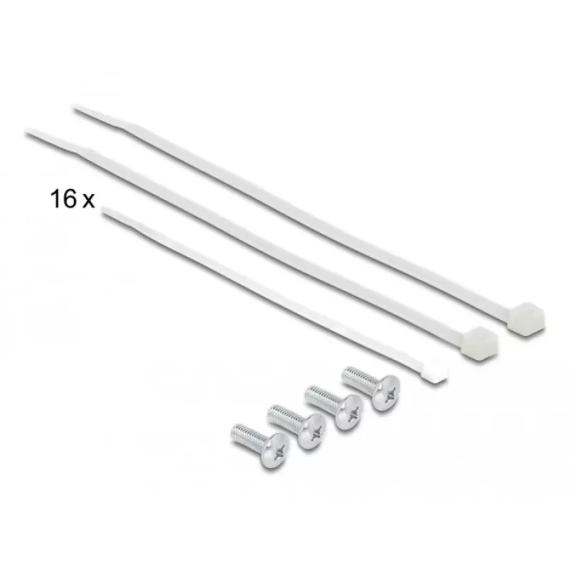 Panel de parcheo DeLOCK 66876 1U Cat6a negro metal