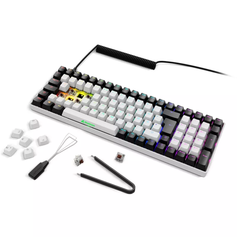 Teclado gaming Sharkoon SGK50 S2 Mechanical QWERTZ Wireless