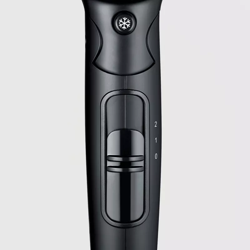 Secador de pelo SEVERIN HT 0159 — 1600 W, doble tensión 110/220–240 V, 2 velocidades, botón de aire frío, cable de 1,8 m, negro