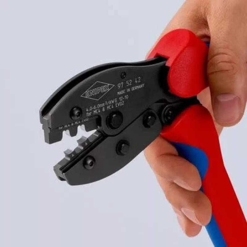 KNIPEX PreciForce alicate de crimpar para MC4 / EVO2