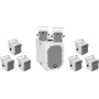 Sistema de altavoces activos Omnitronic BOB-10A ws con 8× BOB-4 ws (modelo 20000537)