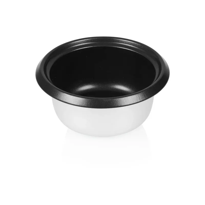 Olla arrocera Tristar RK-6141, capacidad 0,6 L, 300 W, negra, control por botones