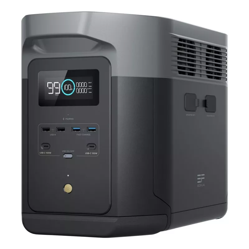 EcoFlow DELTA 2 Max estación de energía portátil litio-ferrofosfato (LiFePO4) 2400 W 23 kg