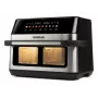 Freidora G3 Ferrari G10223 doble 12 L de pie 2200 W freidora de aire negro, acero inoxidable