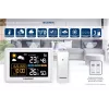 Estación meteorológica BLAUPUNKT WS30WH — monitor de temperatura y humedad interior y exterior