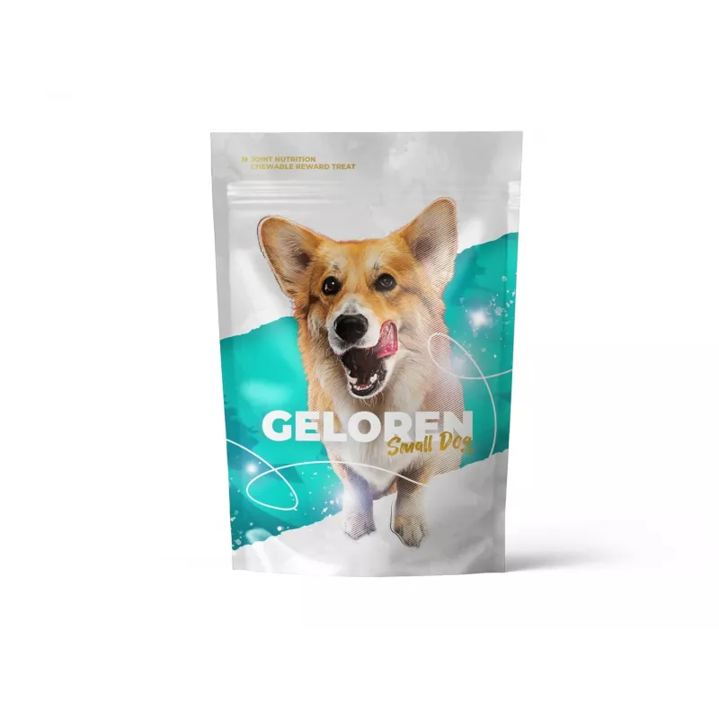 Complemento alimenticio para perros pequeños CONTIPRO GELOREN Small Dog Joints 180 g gel de apoyo articular a base de gelatina en sobre