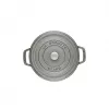 Cocotte Staub 20 cm gris hierro fundido