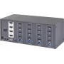 SpeaKa Professional conmutador KVM HDMI Multi Display 4 puertos 4x4 consola KVM 3840 x 2160 (SP-13389140)