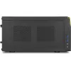 Caja de PC Sharkoon SHARK ZONE C10 Mini-ITX negra, amarilla