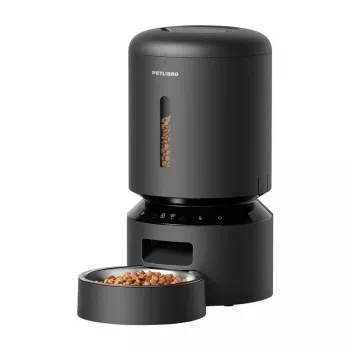 Comedero automático para mascotas Aptel Petlibro Granary WiFi 5 L — comedero automático de pienso seco (negro)