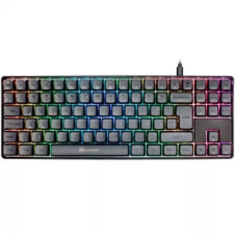 Teclado gaming GAMIAC TKL90G, Kailh azul – negro/gris