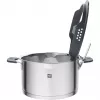 ZWILLING set de ollas de acero inoxidable SIMPLIFY 5 pzas. – apto para lavavajillas y horno, tapas de cristal, apto para vitrocerámica
