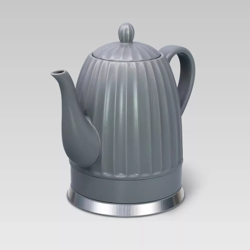 Hervidor de agua Maestro MR-077, 1,5 L, 1500 W, carcasa de cerámica, gris