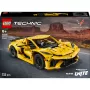 LEGO Technic Corvette Stingray 42205 modelo descapotable y cupé 2 en 1, 732 piezas, 80×270×140 mm