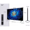 TCL C61KS 55C61KS TV 139.7 cm (55 inch) 4K Ultra HD Smart TV Wi-Fi negro