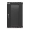 Lanberg WF11-3309-10B armario rack 9U rack de montaje en pared negro