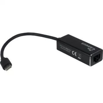 Inter-Tech Argus IT-811 - Adaptador de red - USB-C - Gigabit Ethernet - Negro (88885438)