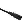 Savio - Cable de alimentación 2 polos M 3m CL-105 negro - Cable (CL-105)