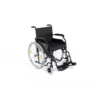 Silla de ruedas manual REHA FUND RF-1 Cruiser, ancho de asiento 48 cm, plegable, 4 ruedas, carga máx. 120 kg