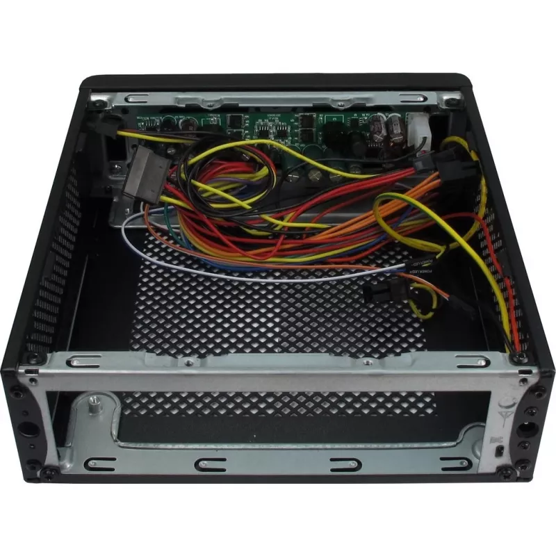 Caja de PC Inter-Tech ITX-601 Desktop negra