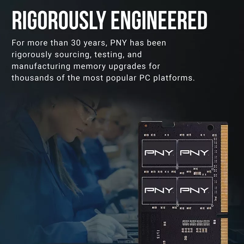 PNY Performance - DDR4 - Módulo - 16 GB - SO DIMM 260-PIN