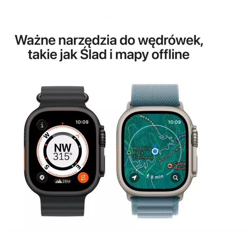 Smartwatch Apple Watch Ultra 3 GPS + Cellular 49mm Caja de titanio negro