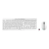 CHERRY Stream Desktop Teclado y ratón incluidos Oficina RF Wireless QWERTZ Alemán Blanco