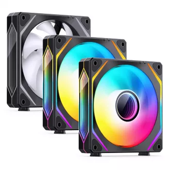 Set de ventiladores Jonsbo ZL-120B PWM ARGB 120mm, 3 uds.
