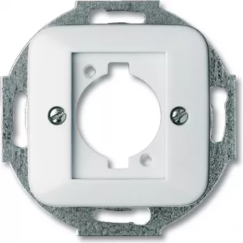 BUSCH JAEGER 1724-0-1127 - plateado - blanco - Busch-Jaeger - 1876 EB - 54,3 mm - 54,3 mm - 1 ud.