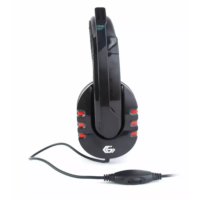 Gembird GHS-402 Auriculares/Auriculares con micrófono con cable con diadema Gaming Negro