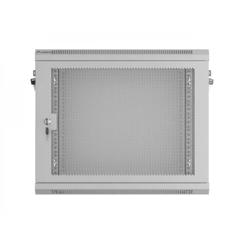 Armario rack de pared 19 9U 600X 450 gris perforado