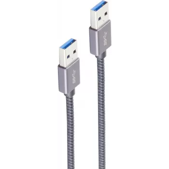 Cable USB shiverpeaks Basic-S USB 3.2 Gen 2 2 m gris