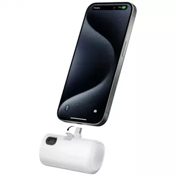 Batería externa 4smarts 541657 5000 mAh Li-Ion blanca USB-C 2 conectores PD 2.0 PPS Quick Charge 3.0 3,63 V