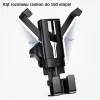 Soporte para móvil coche USAMS 4,7-7 inch universal soporte para smartphone en coche por gravedad pinza para rejilla de ventilación soporte GPS compatible con iPhone Xiaomi Samsung