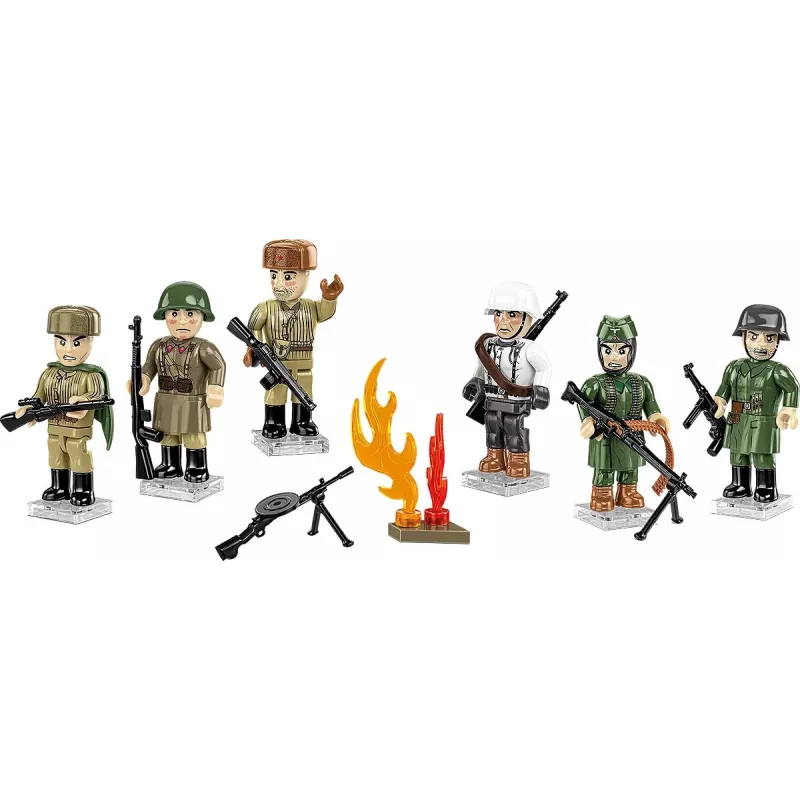 Cobi bloques de construcción Batalla de Stalingrado set de modelo — 76 piezas, diorama histórico