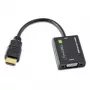 Adaptador de cable de vídeo Techly IDATA-HDMI-VGA2 VGA (D-Sub) negro