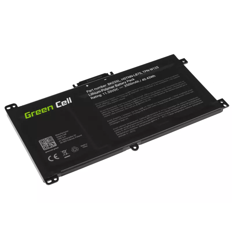 GREEN CELL Batería BK03XL para HP Pavilion x360 14-BA 14-BA015NW 14-BA022NW 14-BA024NW 14-BA102NW 14-BA104NW