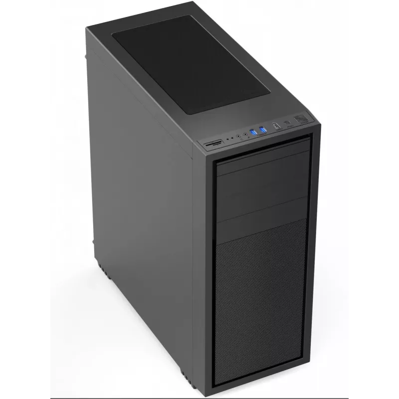 Caja de ordenador Gembird Fornax K500 ATX, Midi-Tower, negra