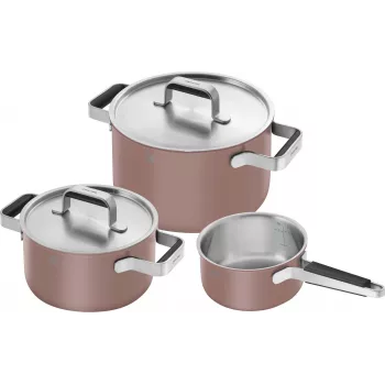 Set de ollas ZWILLING PURE 3 piezas 1028859 acero inoxidable, apto para inducción
